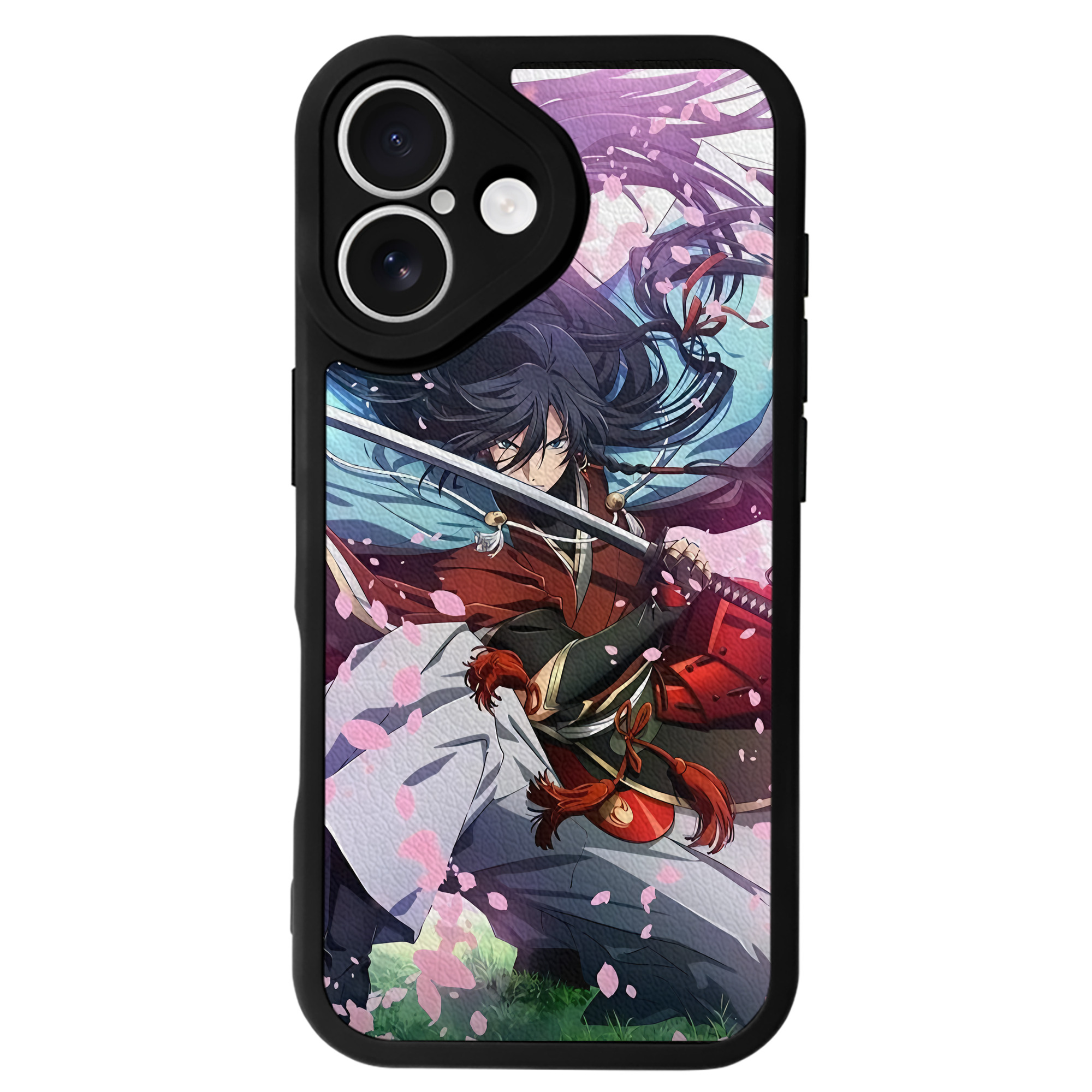 （画像用） 刀剣乱舞 Touken Ranbu 【iPhone 16シリーズ対応】シリコンスマホケース（レザー調） 材質：シリコン